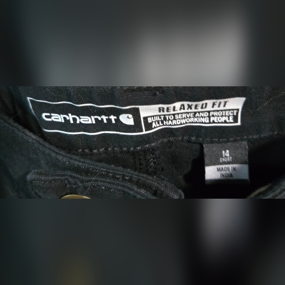 Carhartt Women's Rugged Relaxed Fit Canvas Work Pant size 14 - Picture 3 of 3